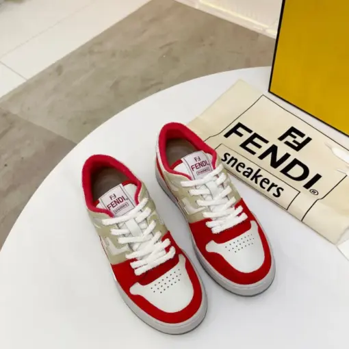 Fendi 2024SS Sneaker Red - Image 5