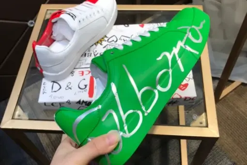 Dolce Gabbana Sneaker White Green Red 2025