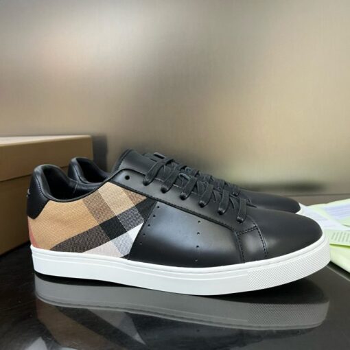 Burberry Vintage Check Patchwork Sneaker Black