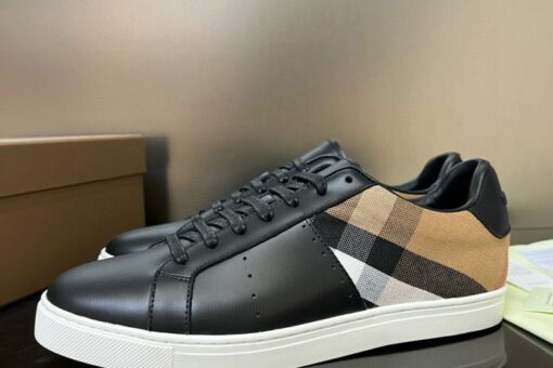 Burberry Vintage Check Patchwork Sneaker Black 2025