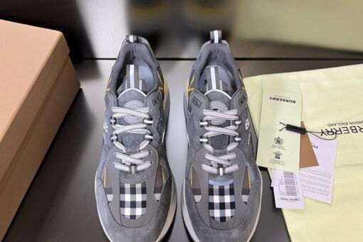 Burberry Vintage Check Low-Top Sneaker Dark Grey 2025