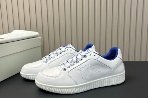 Burberry Leather Stock Sneakers White 2025