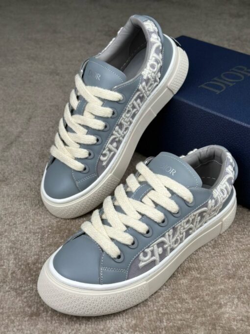 Dior B33 Sneaker - Gray Smooth - Image 3