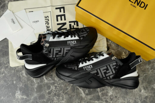 Fendi Flow Sneaker Black White 2025