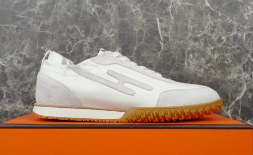 Hermes Jet Sneaker White - Image 4