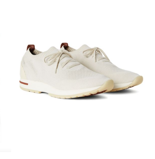 LORO PIANA 360 Flexy Walk Sneakers Beige Melange - Image 2