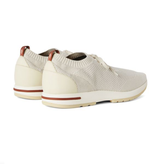 LORO PIANA 360 Flexy Walk Sneakers Beige Melange - Image 3