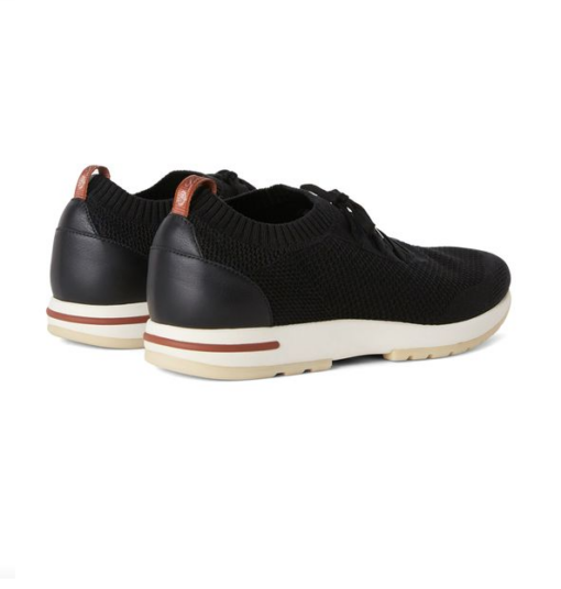 LORO PIANA 360 Flexy Walk Sneakers Black - Image 2