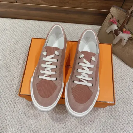 Hermes Deep Sneaker Pink - Image 4