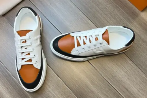 Hermes Deep Sneaker White Brown 2025