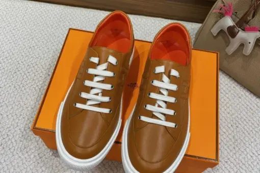 Hermes Deep Sneaker Brown 2025