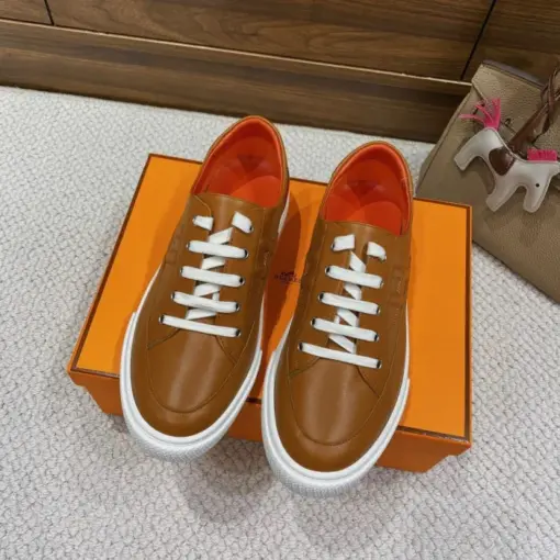 Hermes Deep Sneaker Brown - Image 3