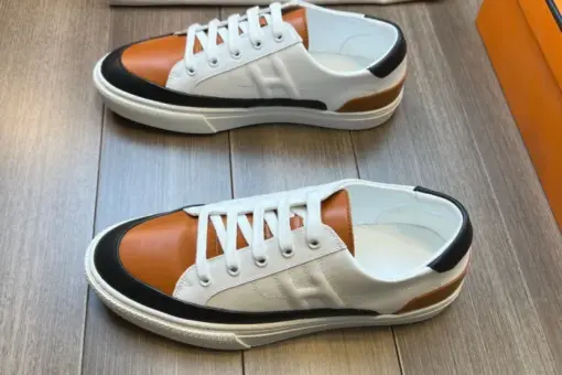 Hermes Deep Sneaker White Brown 2025