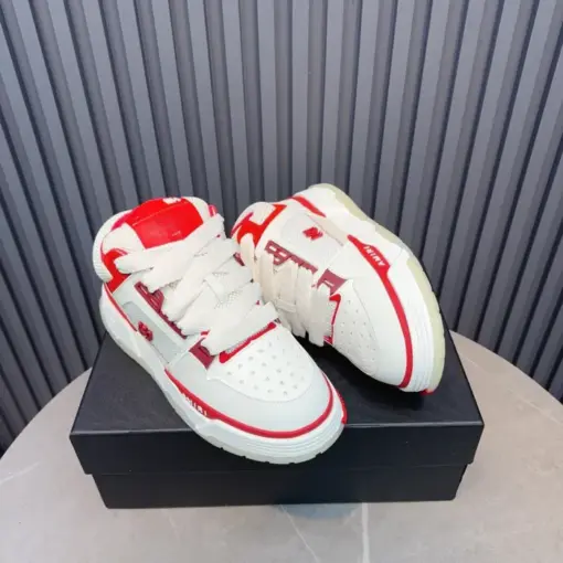 Amiri MA-1 Bread  Sneaker White Red - Image 2