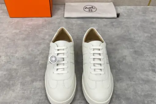 Hermes Boomerang Sneaker White 2025