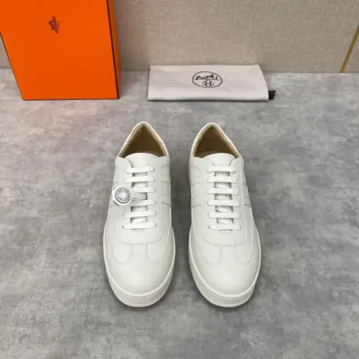 Hermes Boomerang Sneaker White - Image 5