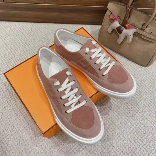 Hermes Deep Sneaker Pink - Image 3