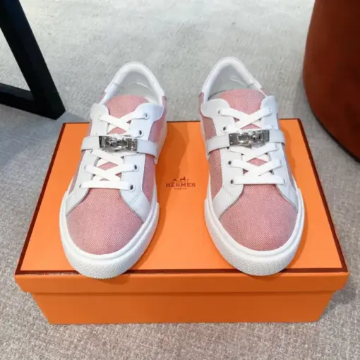 Hermes Day Sneaker Pink - Image 4