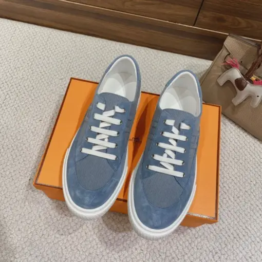 Hermes Deep Sneaker Blue - Image 4