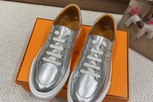 Hermes Deep Sneaker Silver 2025