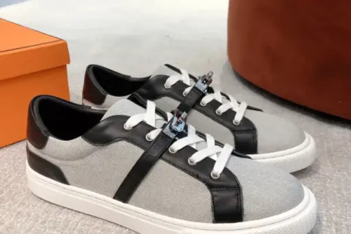 Hermes Day Sneaker Grey Black 2025