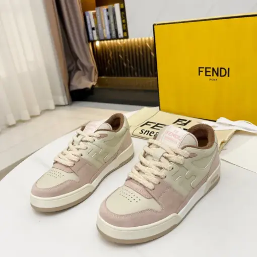 Fendi 2024SS Sneaker Pink - Image 3