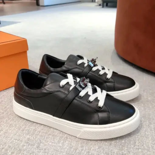 Hermes Day Sneaker Black - Image 3