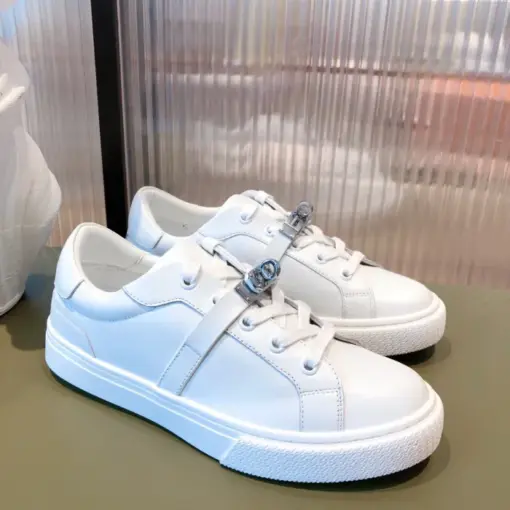 Hermes Day Sneaker White - Image 3