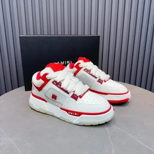 Amiri MA-1 Bread  Sneaker White Red - Image 5