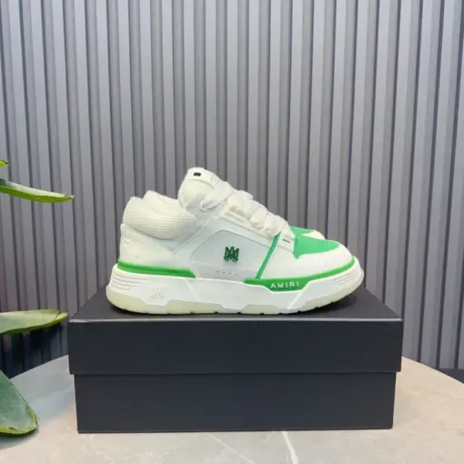 Amiri MA-1 Bread  Sneaker White Green - Image 6