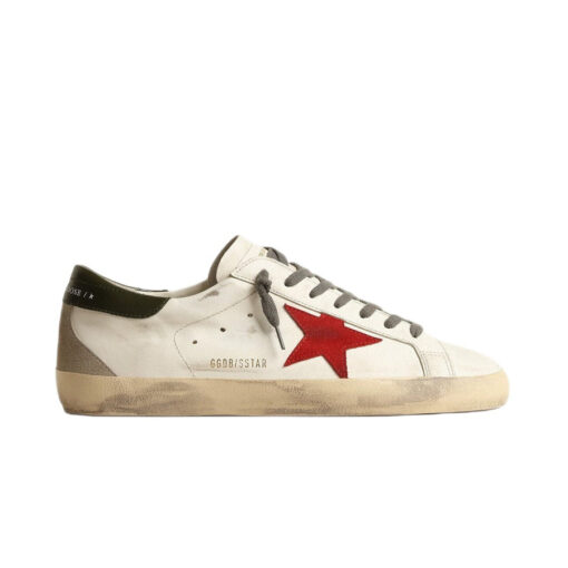 Golden Goose - Ball Star in white star leather