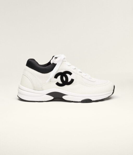 Chanel Trainer Sneaker 'White Black'