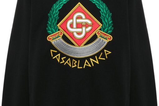 Casablanca Casa Crest-embroidered sweatshirt