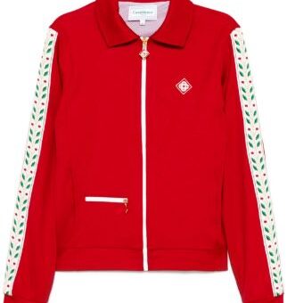 Casablanca Laurel track jacket red
