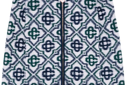 Casablanca monogram-jacquard cardigan
