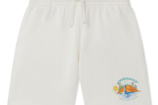 Casablanca logo-print shorts
