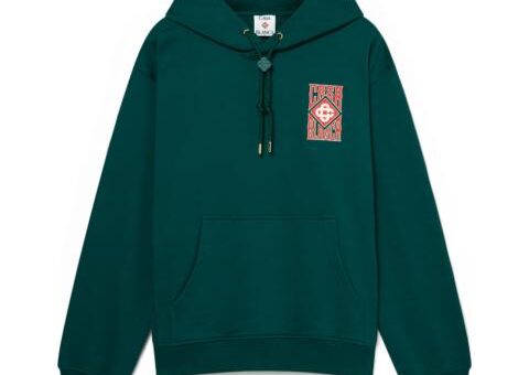 Casablanca Li-Ning Li-Ning BadFive Graphic Hoodie 'Green'