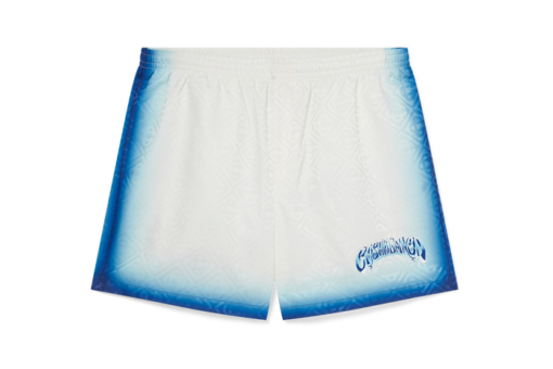 Casablanca Blue Fade Swim Shorts