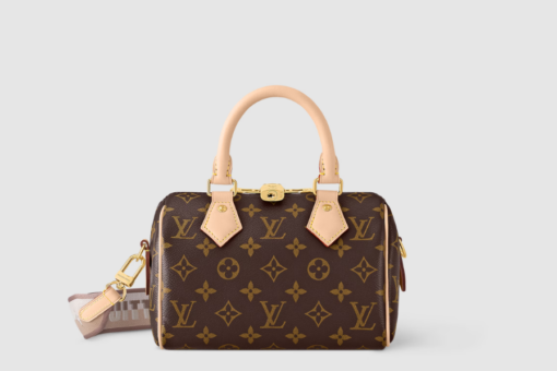 Louis Vuitton Speedy Bandoulière 20 – exclusive luxury handbag in Monogram canvas with leather trim