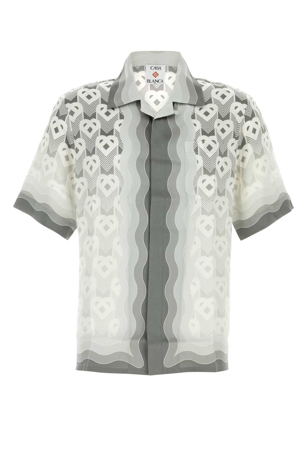 CASABLANCA Printed Silk Shirt 2026 | Drip Kickz CASABLANCA Printed Silk Shirt