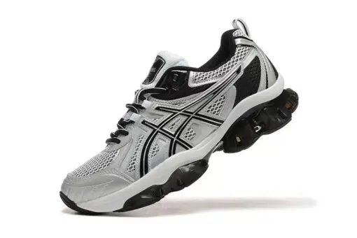 Asics Gel-Kayano 14 Black Silver Sneakers – Retro Running Shoes with GEL Cushioning