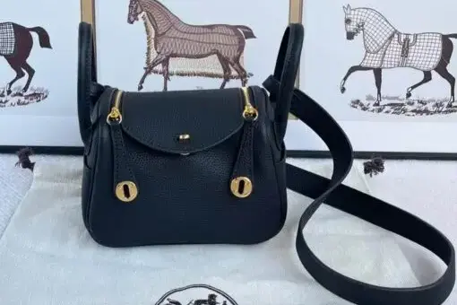 Hermes Lindy XMY Bag Black