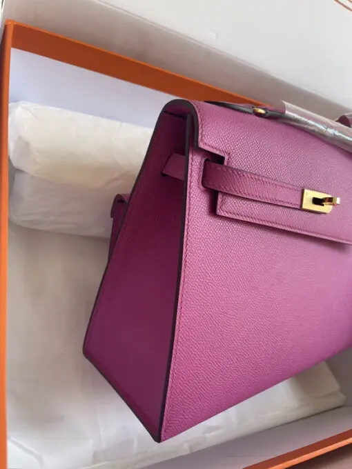 Hermes Kelly Bag Bright Chocky Pink 2026 | Drip Kickz Hermes Kelly Bag Bright Chocky Pink - Image 2