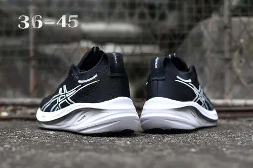ASICS GEL-NIMBUS 26 Black & White 2026 | Drip Kickz ASICS GEL-NIMBUS 26 Black & White - Image 3