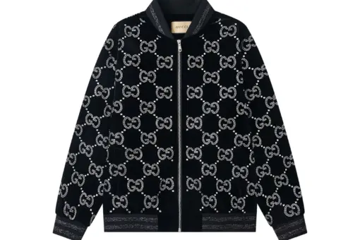 Gucci GG Monogram Jacket Black