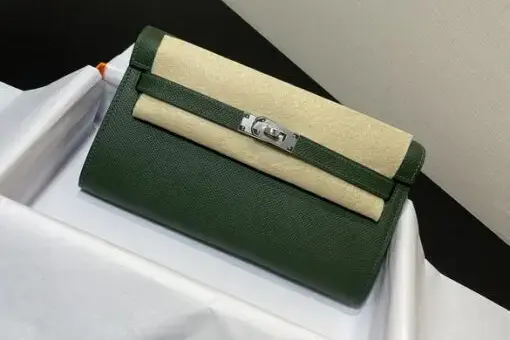 Hermès Kelly Classique To Go wallet Castleton Green