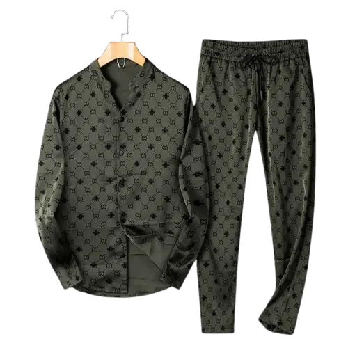 Gucci Tracksuit Olive Green 2026 | Drip Kickz Gucci Tracksuit Olive Green