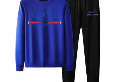 Gucci Tracksuit Black/Blue
