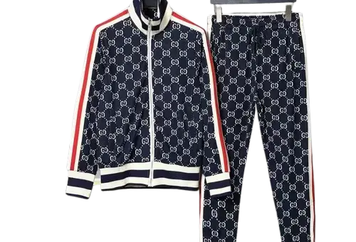 Gucci GG Jacquard Tracksuit Black