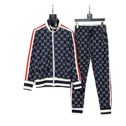 Gucci GG Jacquard Tracksuit Black 2026 | Drip Kickz Gucci GG Jacquard Tracksuit Black